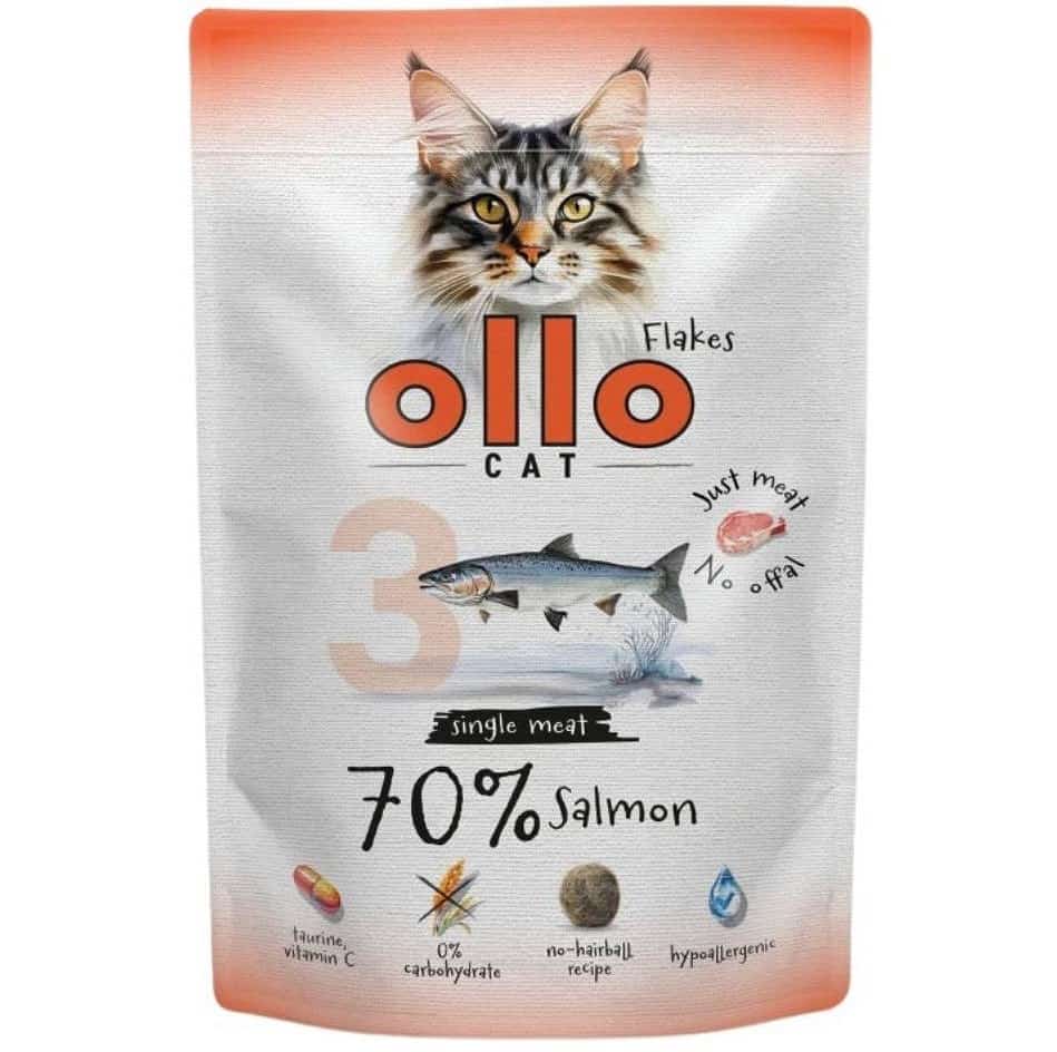 Ollo saszetka dla kota Łosoś 85 g