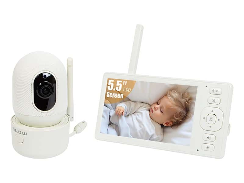 Niania elektroniczna BLOW z monitorem 5,5" LCD WiFi