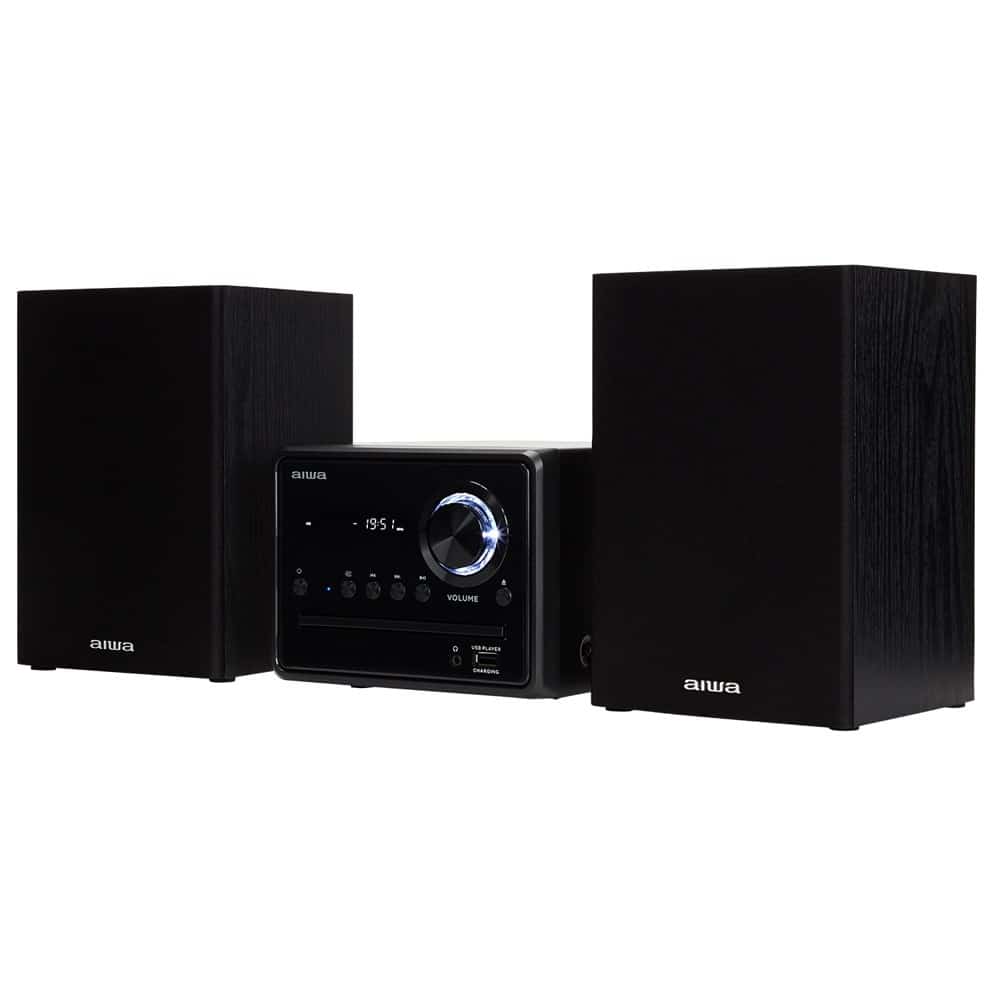 Mini wieża AIWA MSBTU-300 BT z odtwarzaczem MP3, CD, USB i radiem FM
