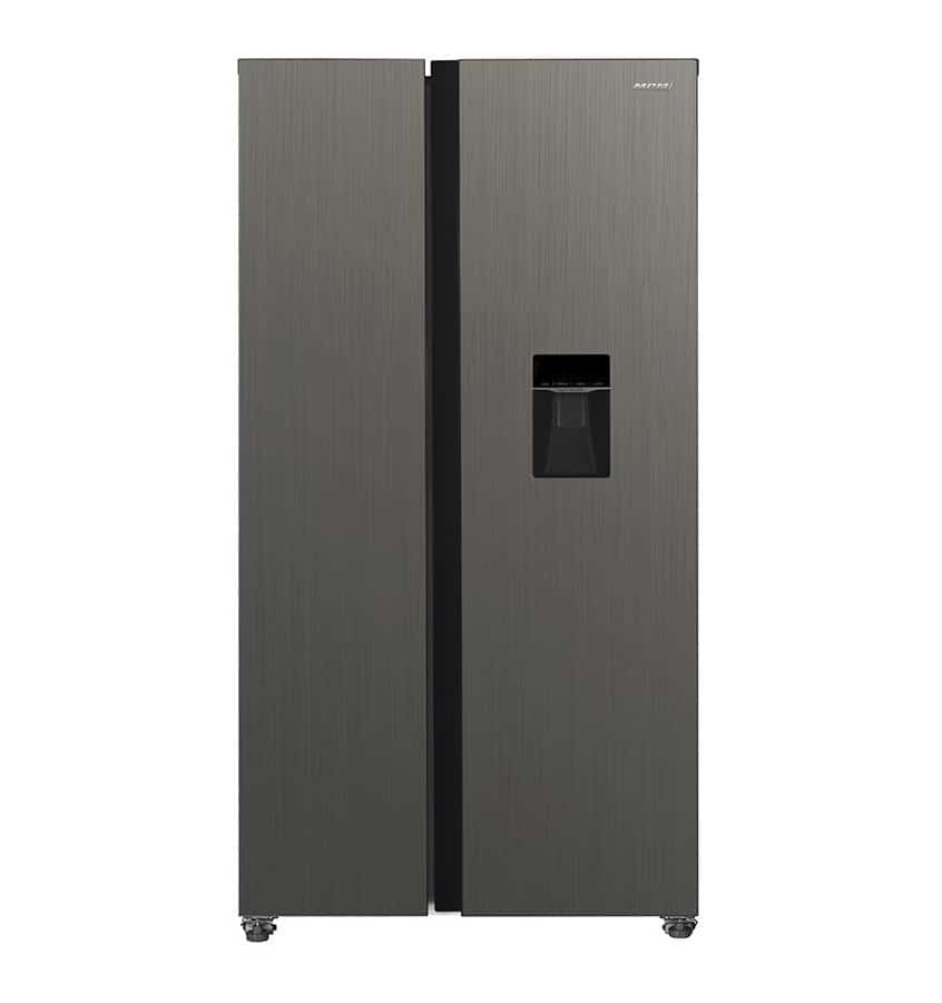 Lodówka Side by Side Total No Frost MPM-439-SBS-15/ND, stalowa inox, 177 cm