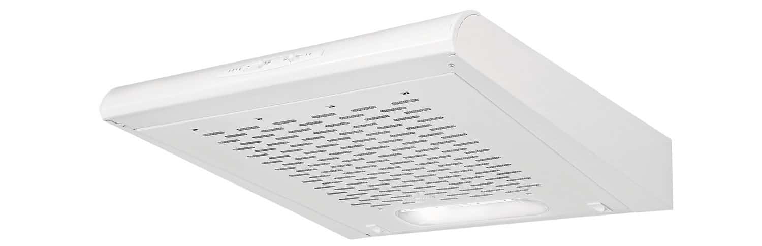 Okap podszafkowy MPM MPM-51-PX-68 50 cm, biały, z oświetleniem LED (OUTLET)