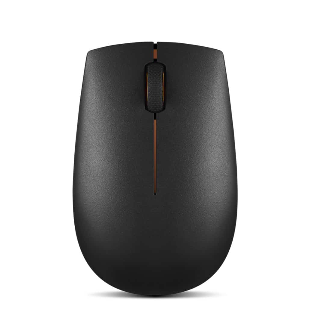 Mysz bezprzewodowa Lenovo 300 Compact Mouse, optyczna, 1000 DPI, czarna