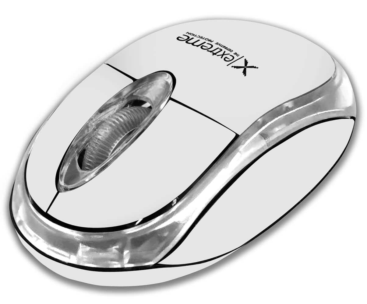 Mysz bezprzewodowa Cygnus XM106W, biała, Bluetooth, 3D