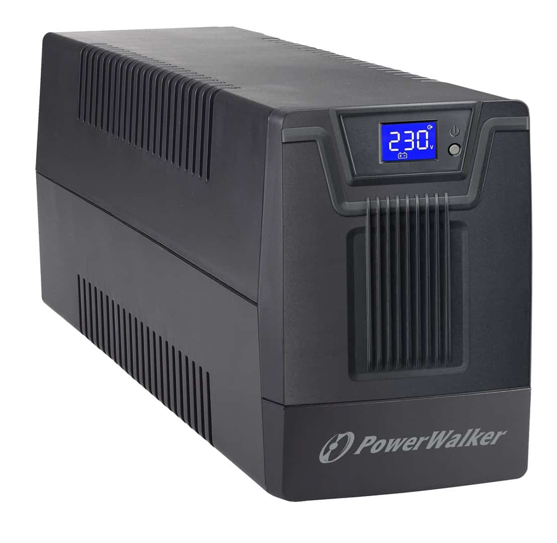 Zasilacz awaryjny Power Walker UPS Line-Interactive 1500VA (4x gniazda PL, RJ11/45, USB, wyświetlacz LCD)