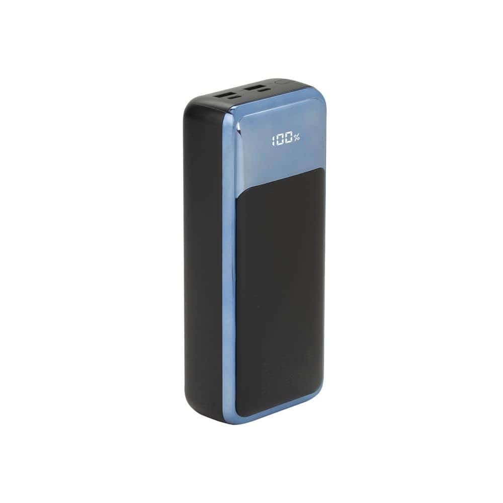 Powerbank Rivacase VA1080 30000 mAh, czarny/niebieski