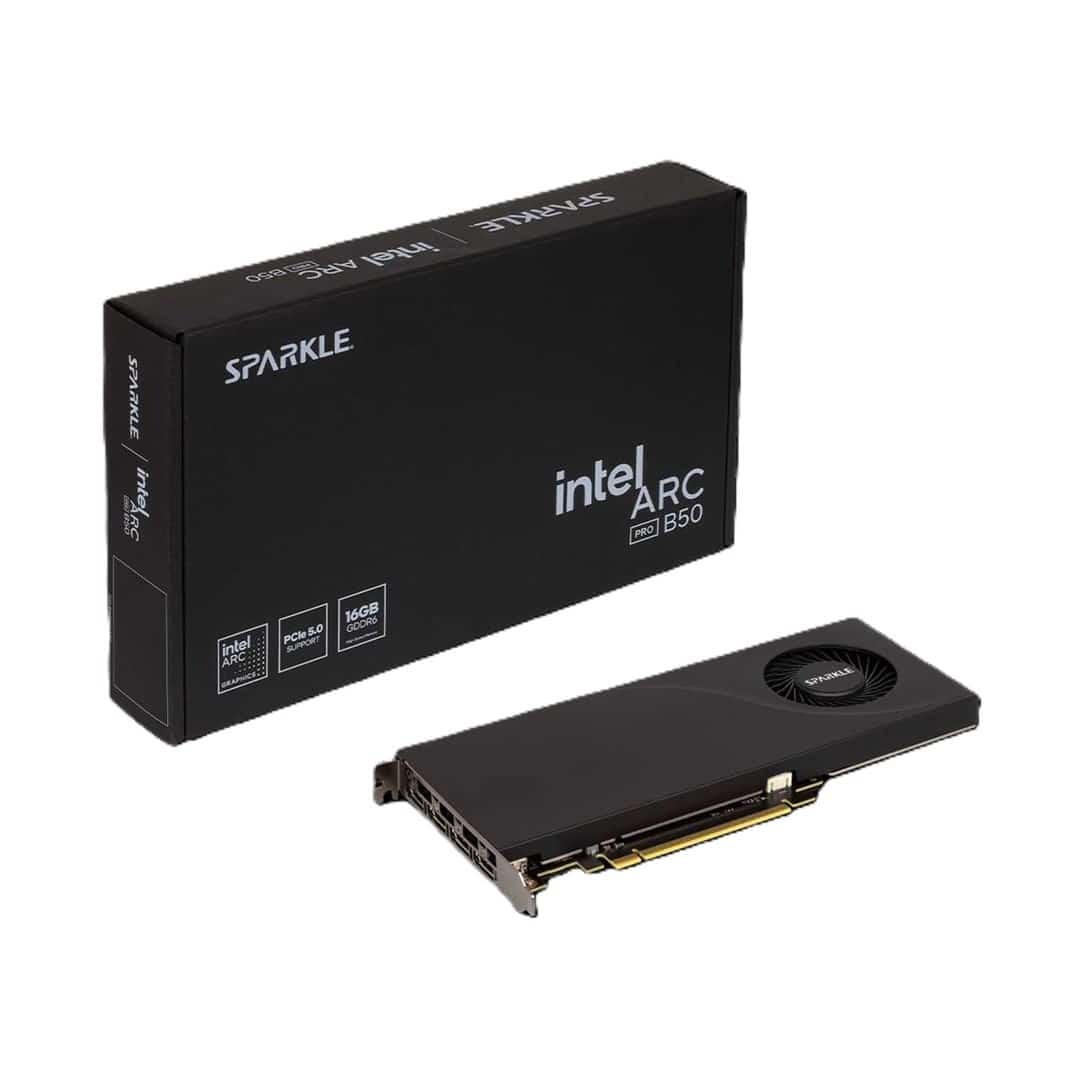 Karta graficzna Intel Arc PRO B50 16GB - wersja z chłodzeniem wentylatorowym
