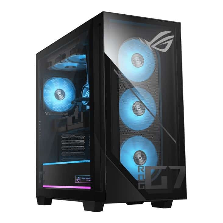 Laptop Biznesowy ASUS G700TF 17" 16GB DDR5 1TB SSD RTX 5070 12GB Win11 850W Czarny 2 lata On-Site