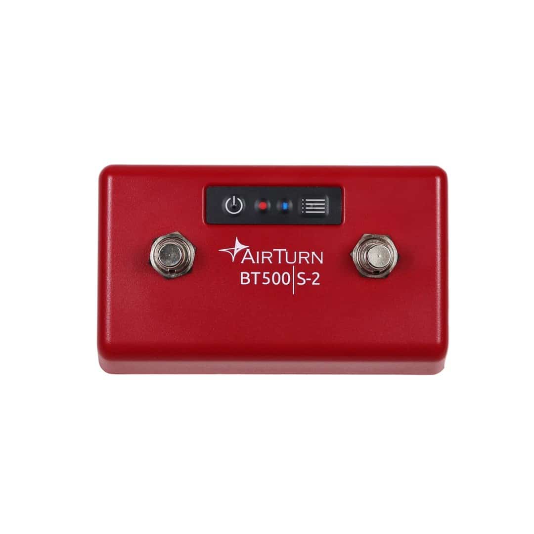 Airturn BT500S-2 - Ulepszony kontroler MIDI Bluetooth