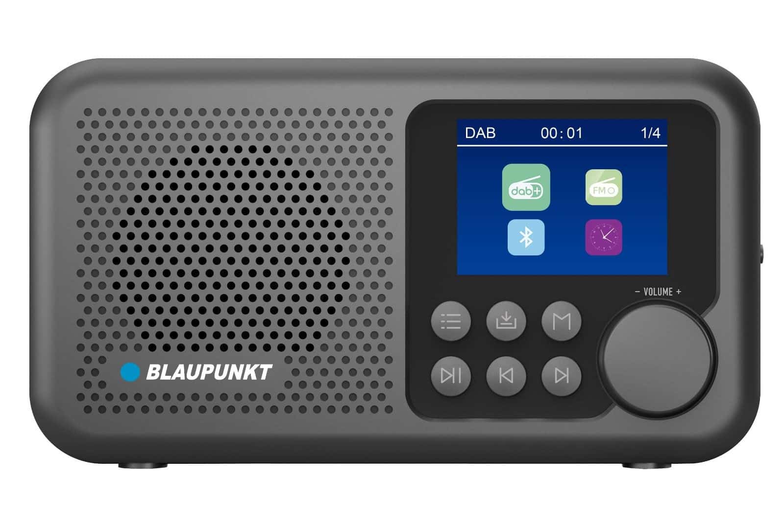 Przenośny radioodtwarzacz Blaupunkt DAB DR8BK, czarny