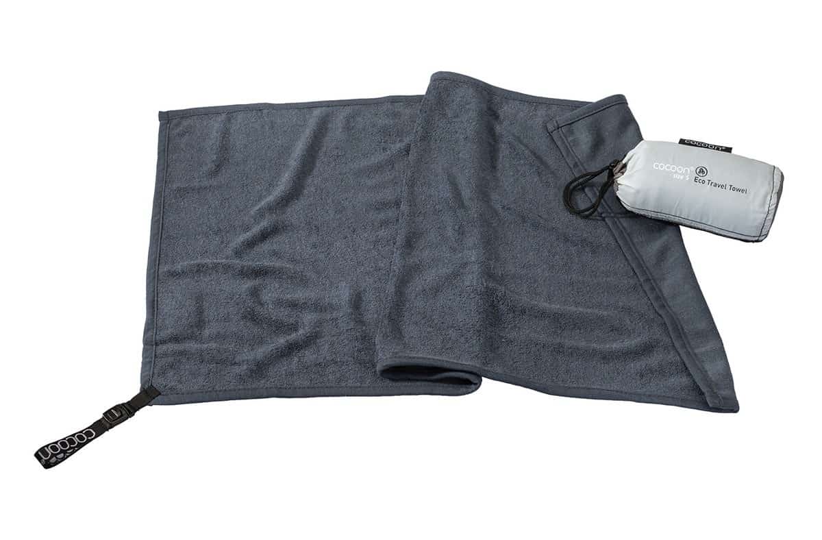 Ręcznik turystyczny Cocoon Lyocell Eco Travel Towel M, głęboki ocean