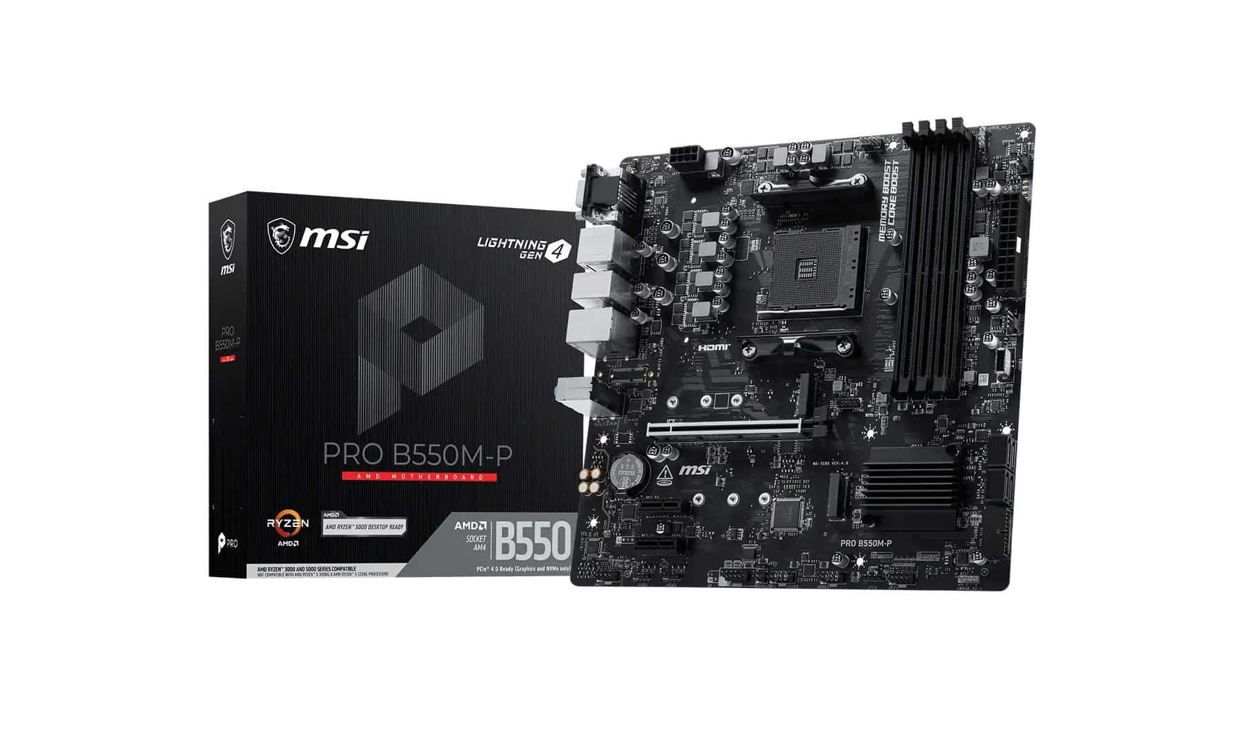 Płyta główna MSI PRO B550M-P ATX AM4