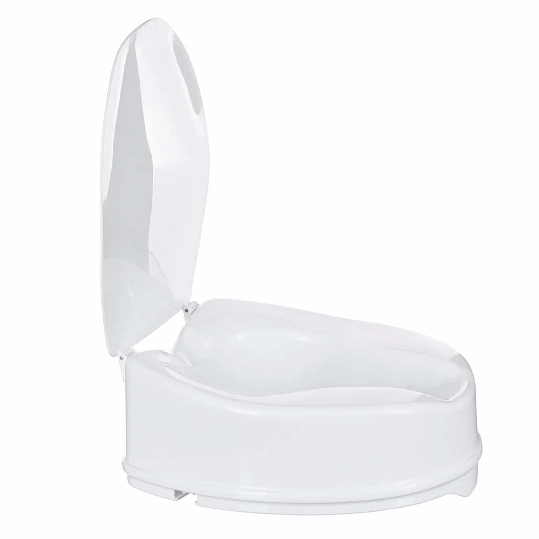 Nasadka toaletowa podwyższająca z klapą 15 cm (Outlet)