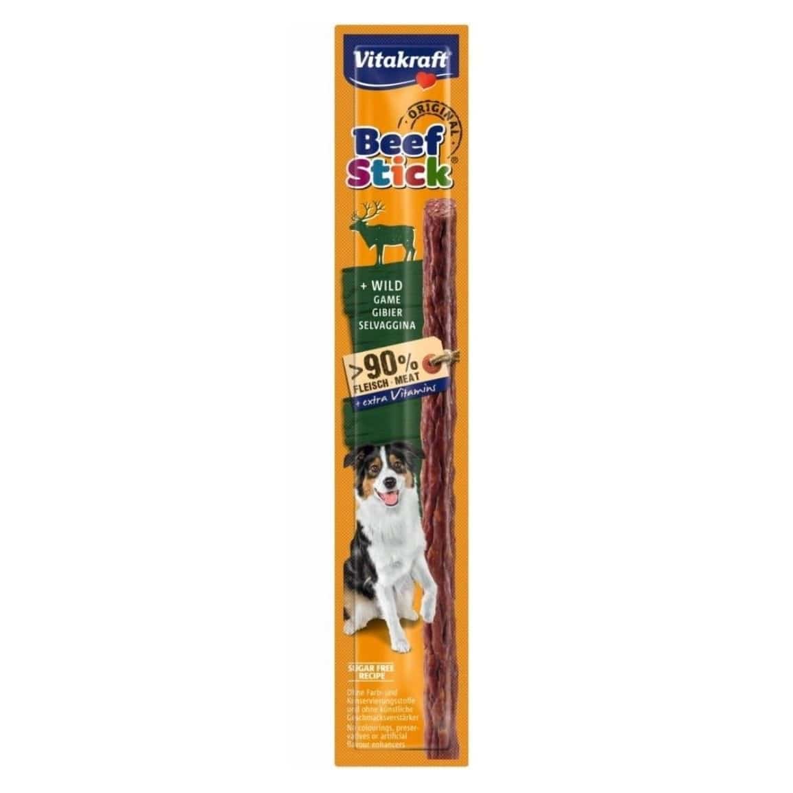 Przysmak dla psa VITAKRAFT Beef Sticks - kabanos 12g