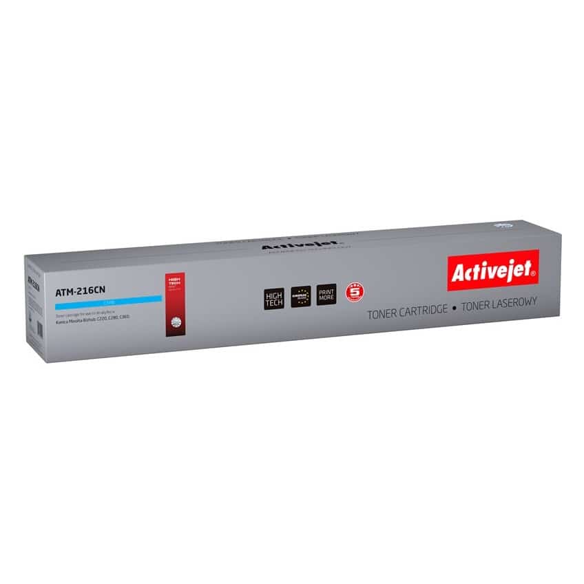 Toner Activejet ATM-216CN (zamiennik Konica Minolta TN216C) - Supreme, 26000 stron, niebieski