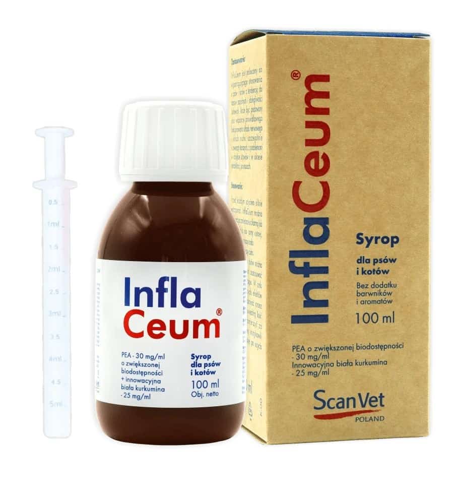 SCANVET INFLACEUM 100 ML SYROP  BUTELKA
