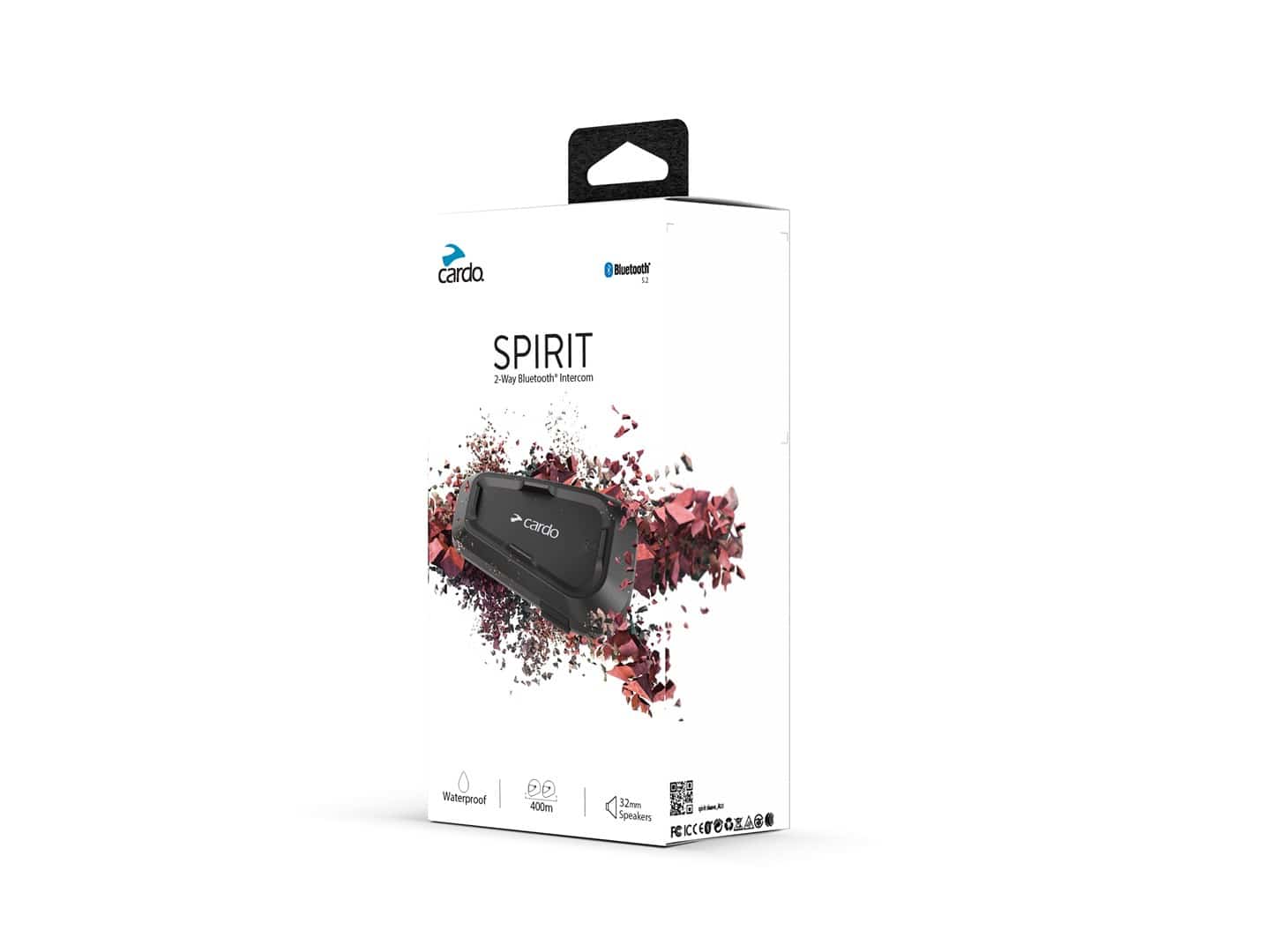 Interkom motocyklowy Cardo Spirit Single (Outlet)