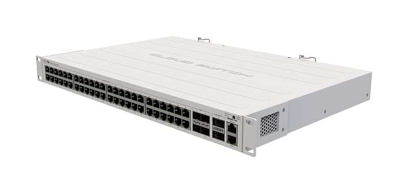 Przełącznik zarządzany Mikrotik CRS354-48G-4S+2Q+RM 53p