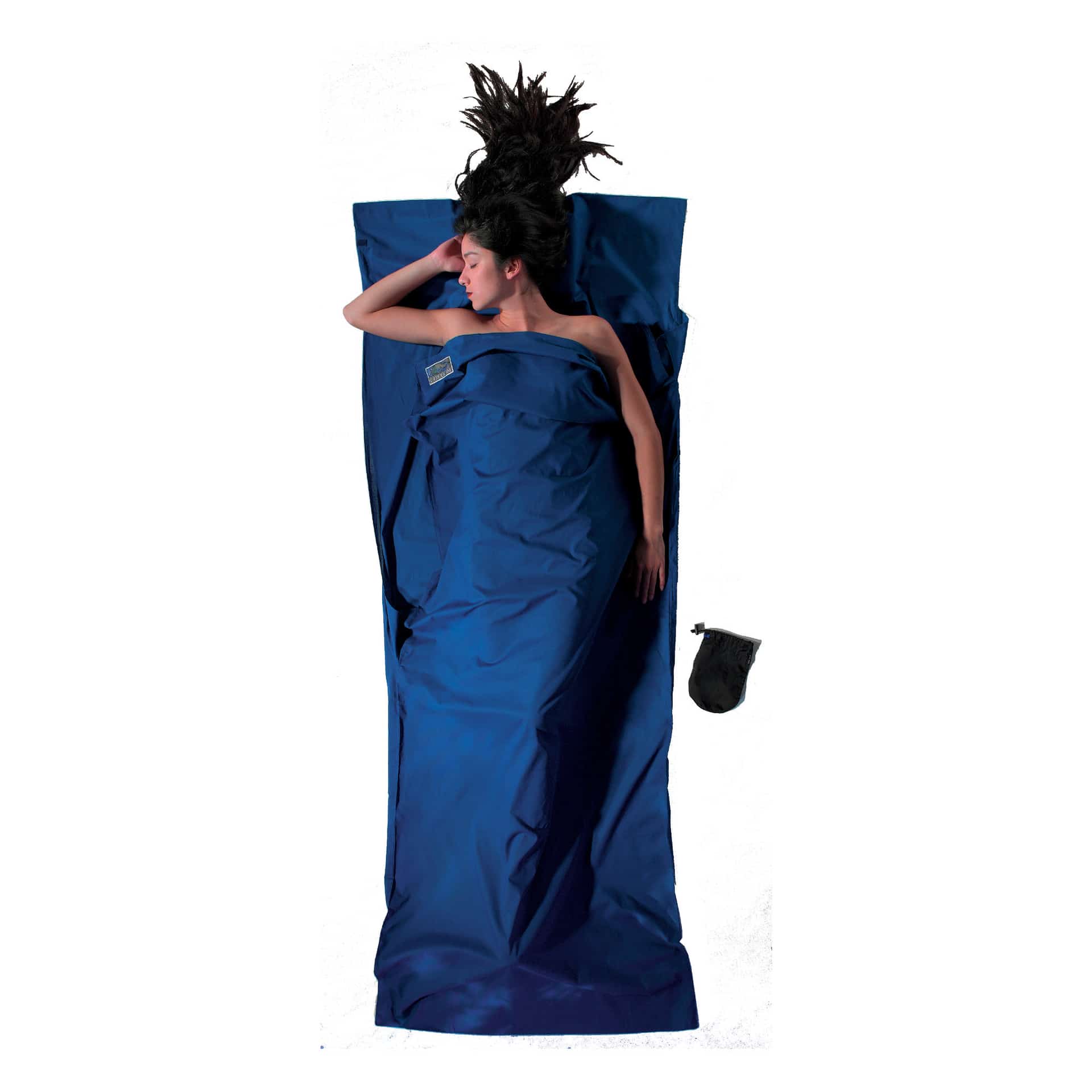 Śpiwór podróżny Cocoon TravelSheet Cotton, ultramarine blue
