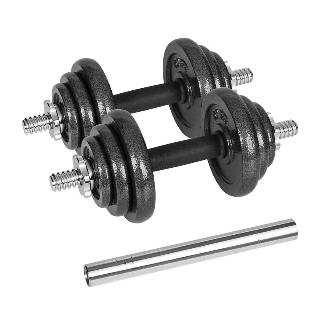 REBEL ACTIVE HANTLE REGULOWANE W WALIZCE Z GRYFEM, ZESTAW 20 KG