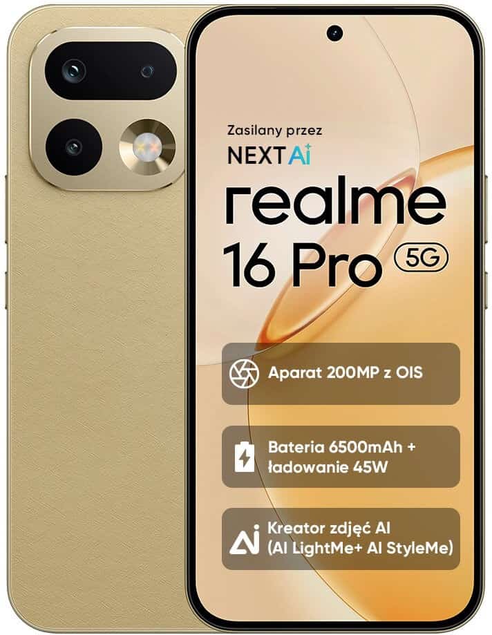 realme 16 Pro 5G 8/512GB Master Gold
