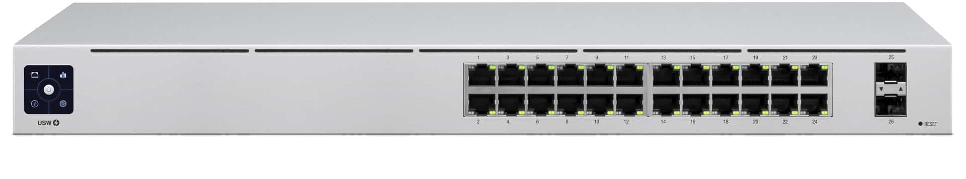 Zarządzany przełącznik gigabitowy Ubiquiti UniFi Standard 24-portowy 26P