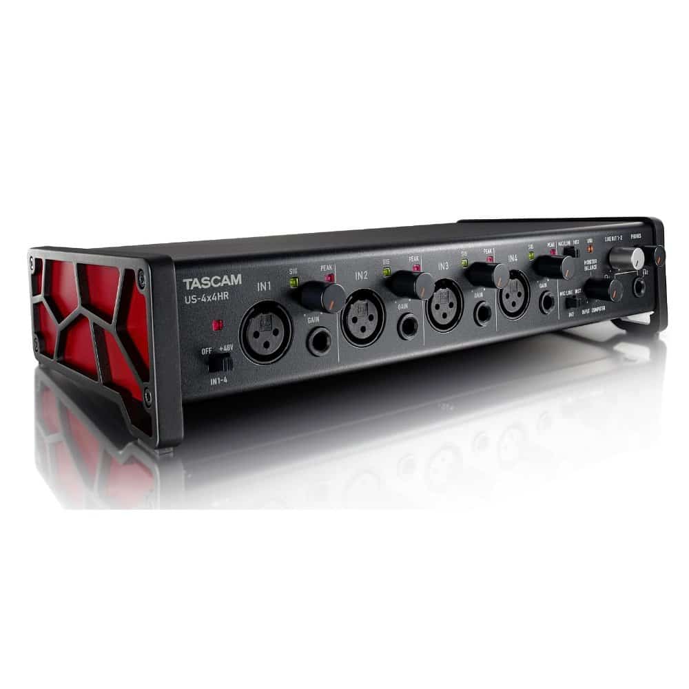 Interfejs audio Tascam US-4x4HR - 4-kanałowy interfejs USB