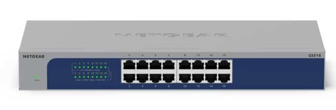 Switch Netgear GS516-300EUS 16p Unmanaged Gigabit