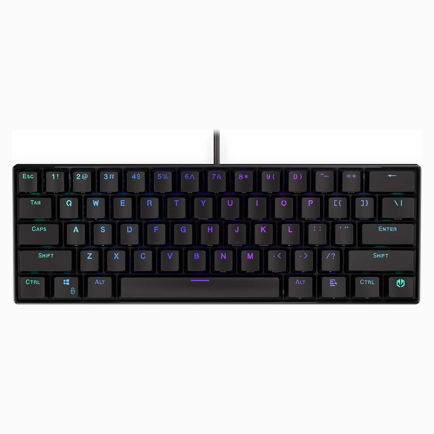 Klawiatura mechaniczna ENDORFY Thock Compact (czerwone przełączniki)