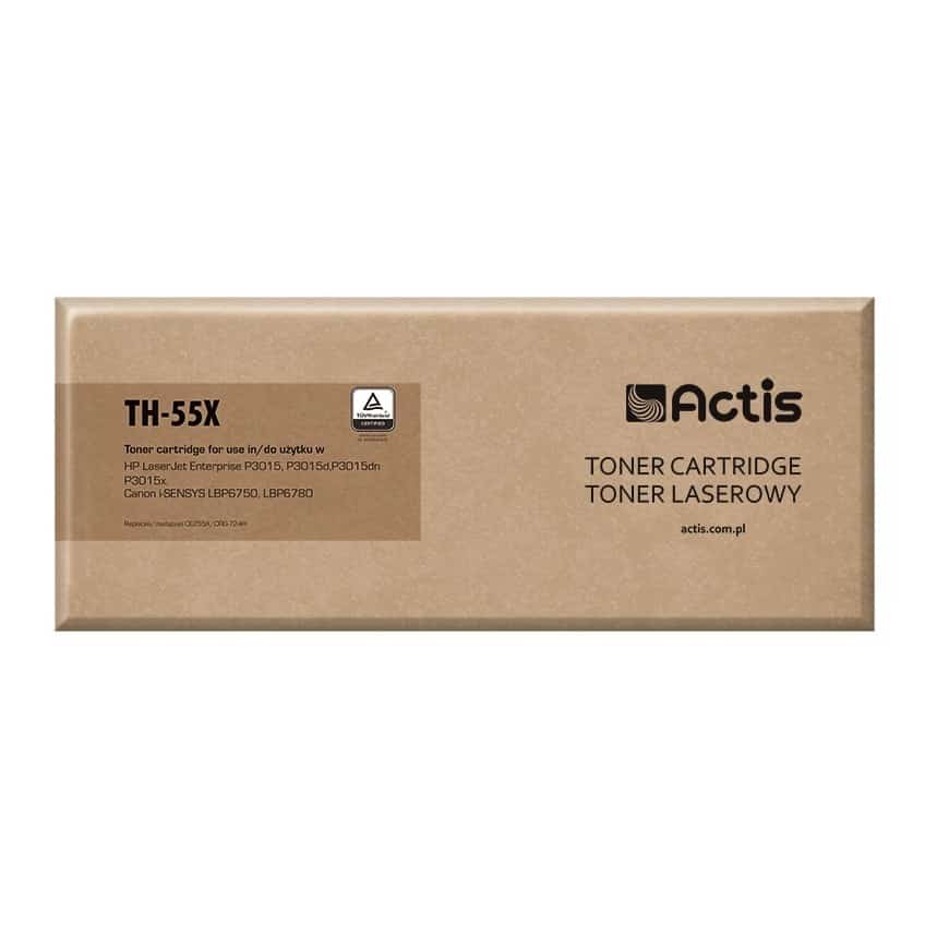 Toner Actis TH-55X Zamiennik HP 55X CE255X, 12500 stron, czarny