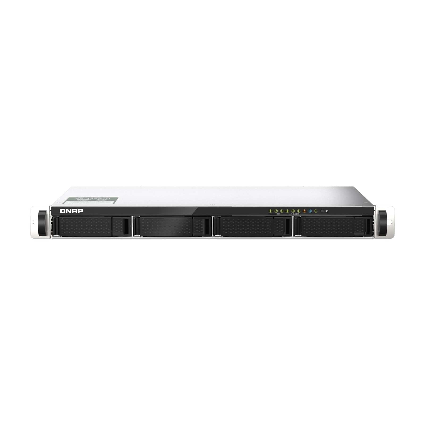 Dysk sieciowy QNAP TS-435XeU-4G, 1U NAS, 4 dyski SATA, 4GB RAM
