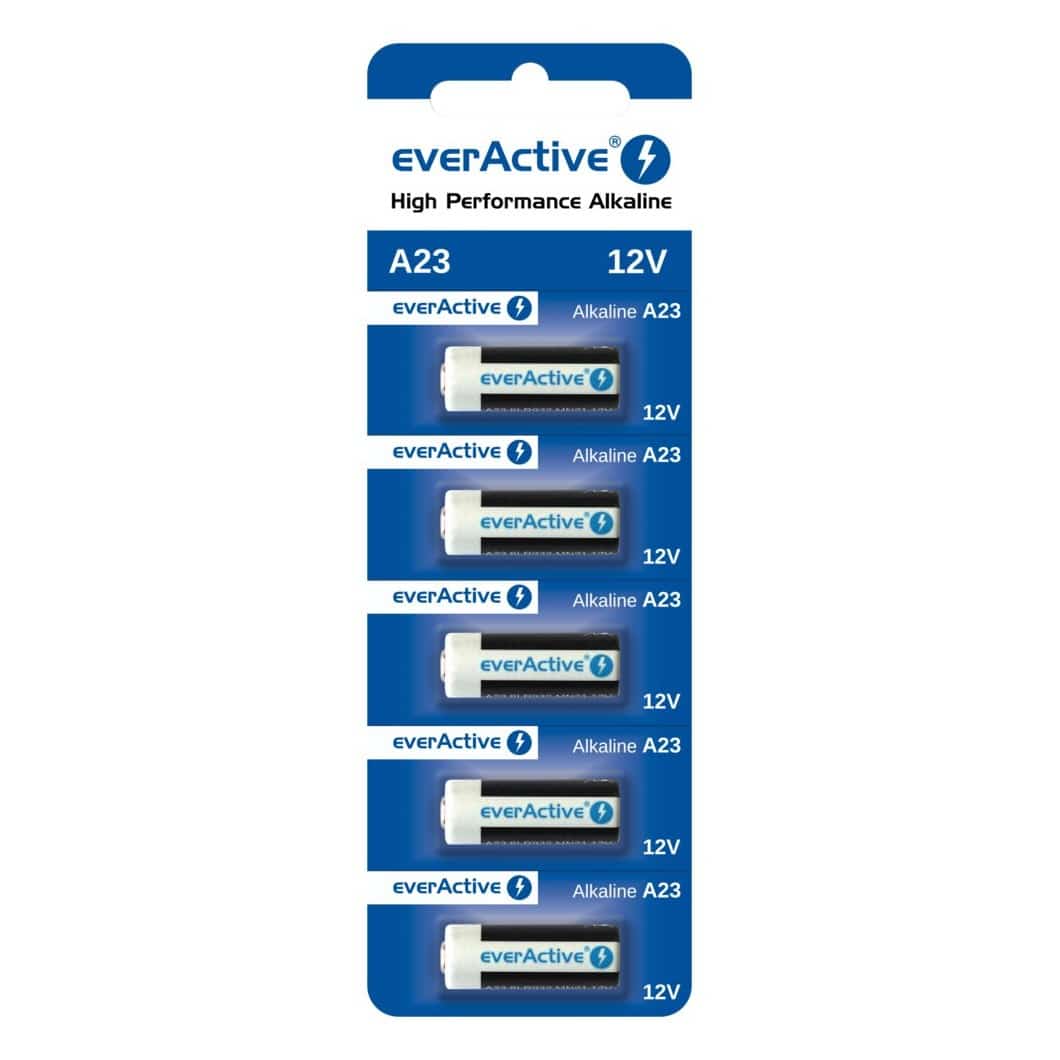 EVERACTIVE BATERIE ALKALICZNE A23 12V, BLISTER 5 SZT.