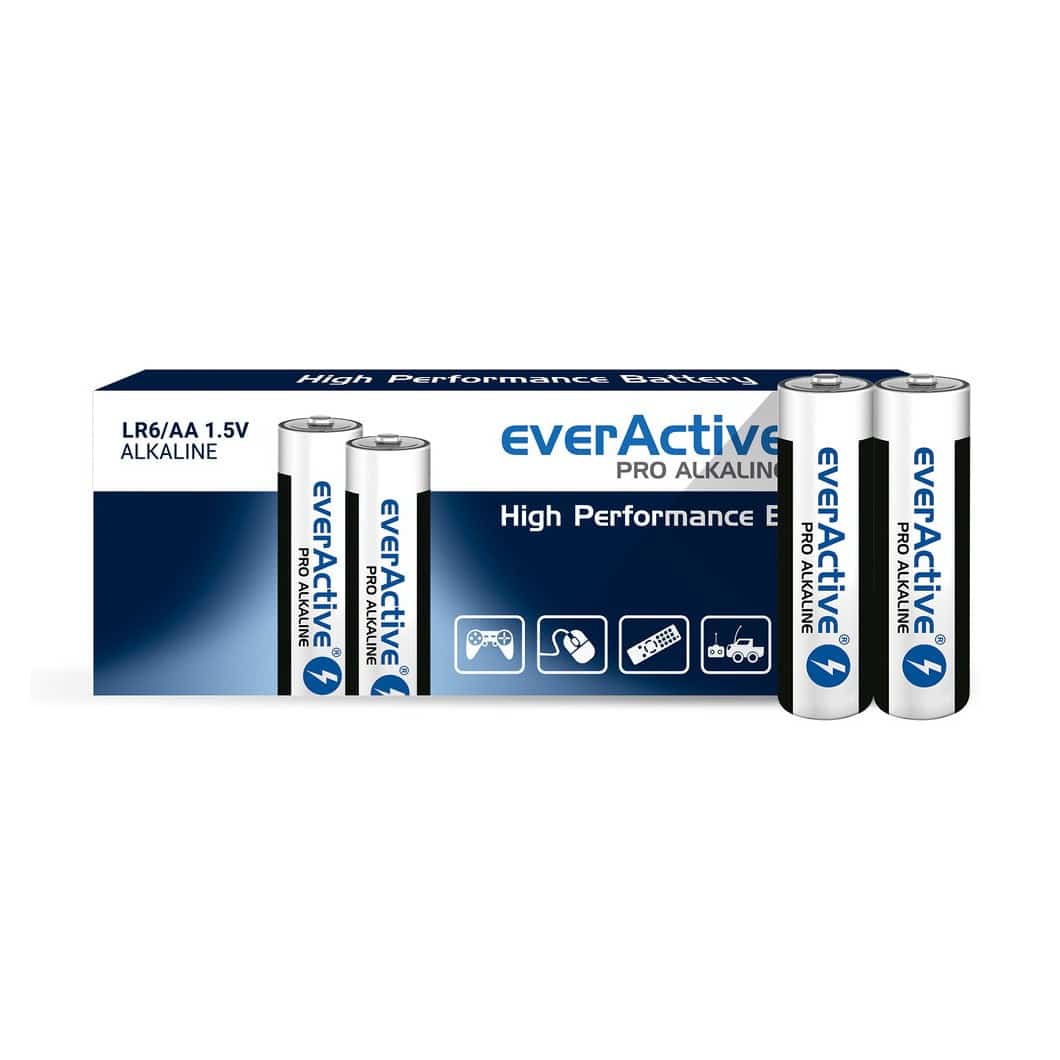 Zestaw baterii AA everActive LR610PAKPA