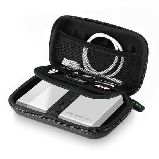 Etui na dysk SSD UGREEN MINI, czarne