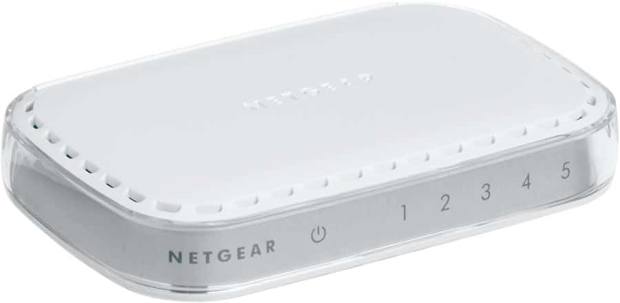 Switch niezarządzany Netgear GS605-400PES 5-portowy Gigabit