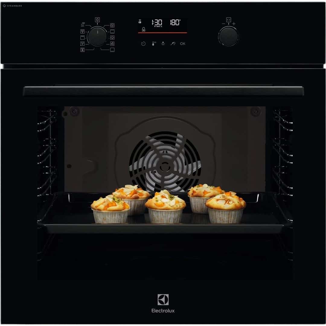 Piekarnik parowy ELECTROLUX EOD6F77WZ 72 l | SteamBake | kataliza | SoftClosing | czarny (OUTLET)