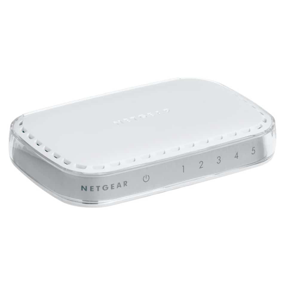 Switch niezarządzany Netgear GS605-400PES 5-portowy Gigabit