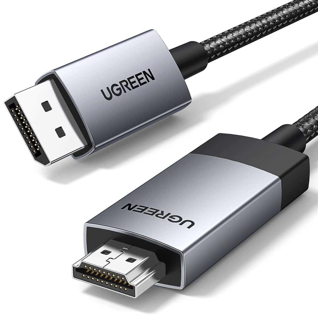 Kabel HDMI DisplayPort Ugreen DP119 4K, 1m, jednokierunkowy
