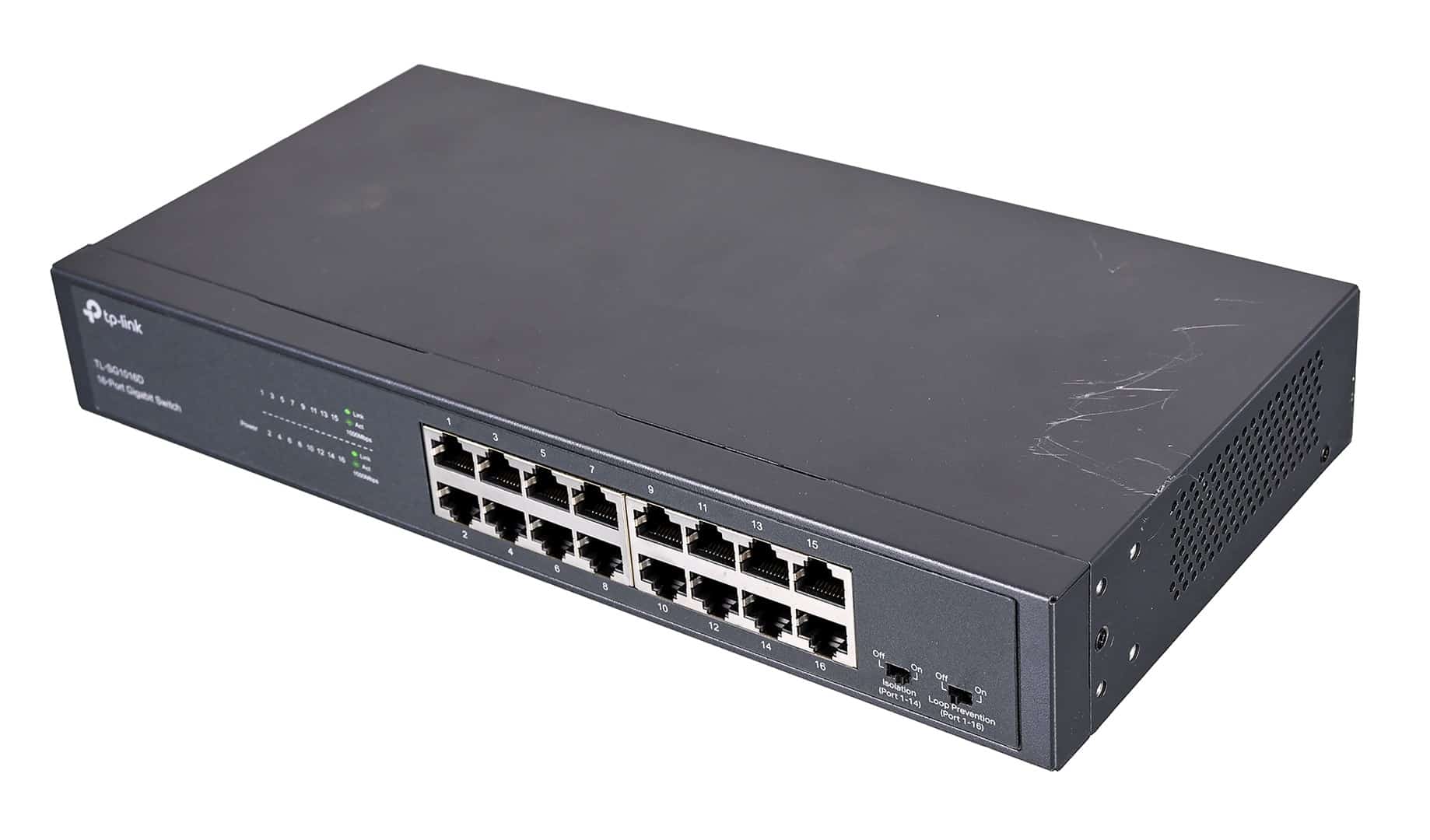 Przełącznik TP-Link TL-SG1016D (16 portów 10/100/1000 Mbps) - Outlet