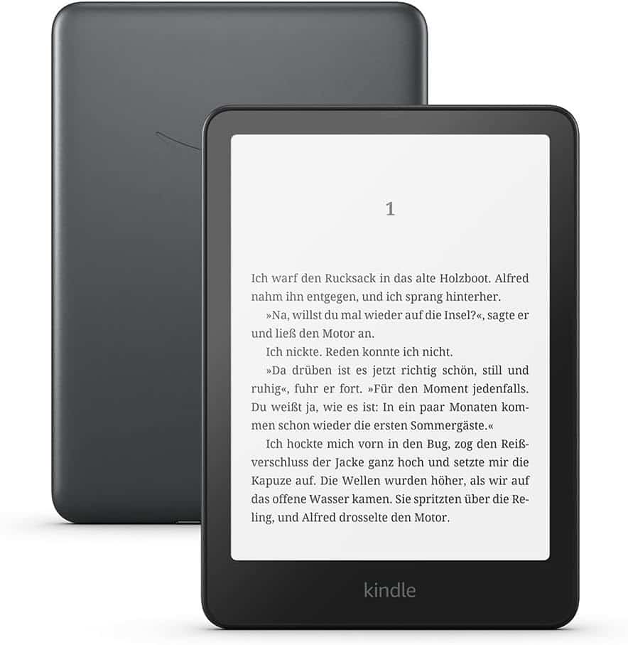 Czytnik E-booków Kindle Paperwhite 12. generacji 7" 32 GB Wi-Fi Metallic Black (bez reklam) (OUTLET)