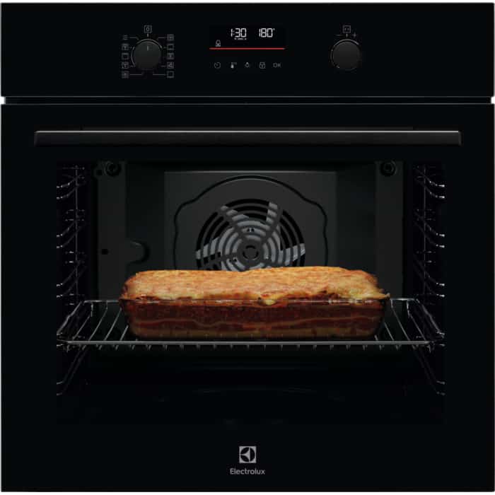 Piekarnik do zabudowy ELECTROLUX LOF6P16Z 60 l | Pyroliza | Termoobieg | SoftClosing | Czarny