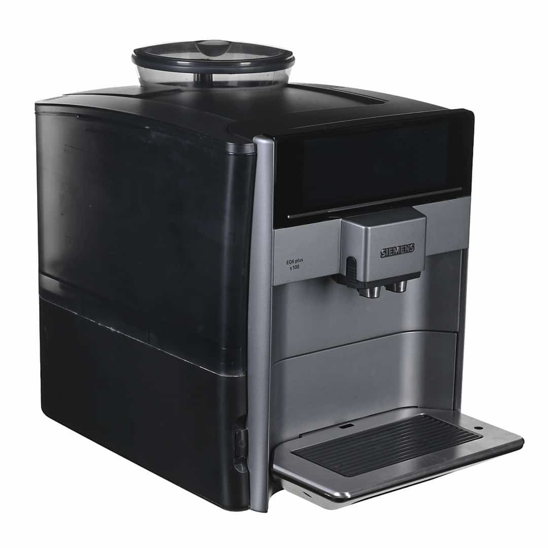 Ekspres ciśnieniowy Siemens TE651209RW (1500W; kolor czarny) (OUTLET)