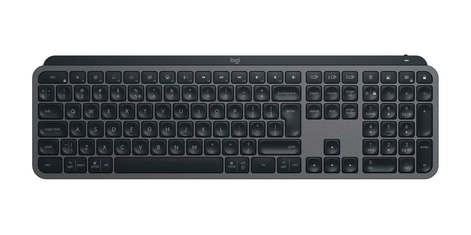 Zestaw klawiaturowo-myszkowy Logitech MX Keys Combo dla biznesu