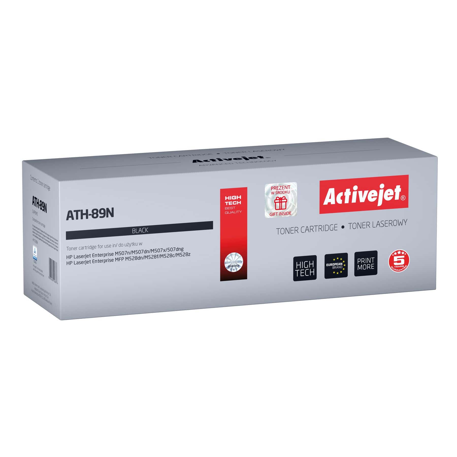 Toner Activejet ATH-89N - Zamiennik HP CF289A, 5000 stron, czarny