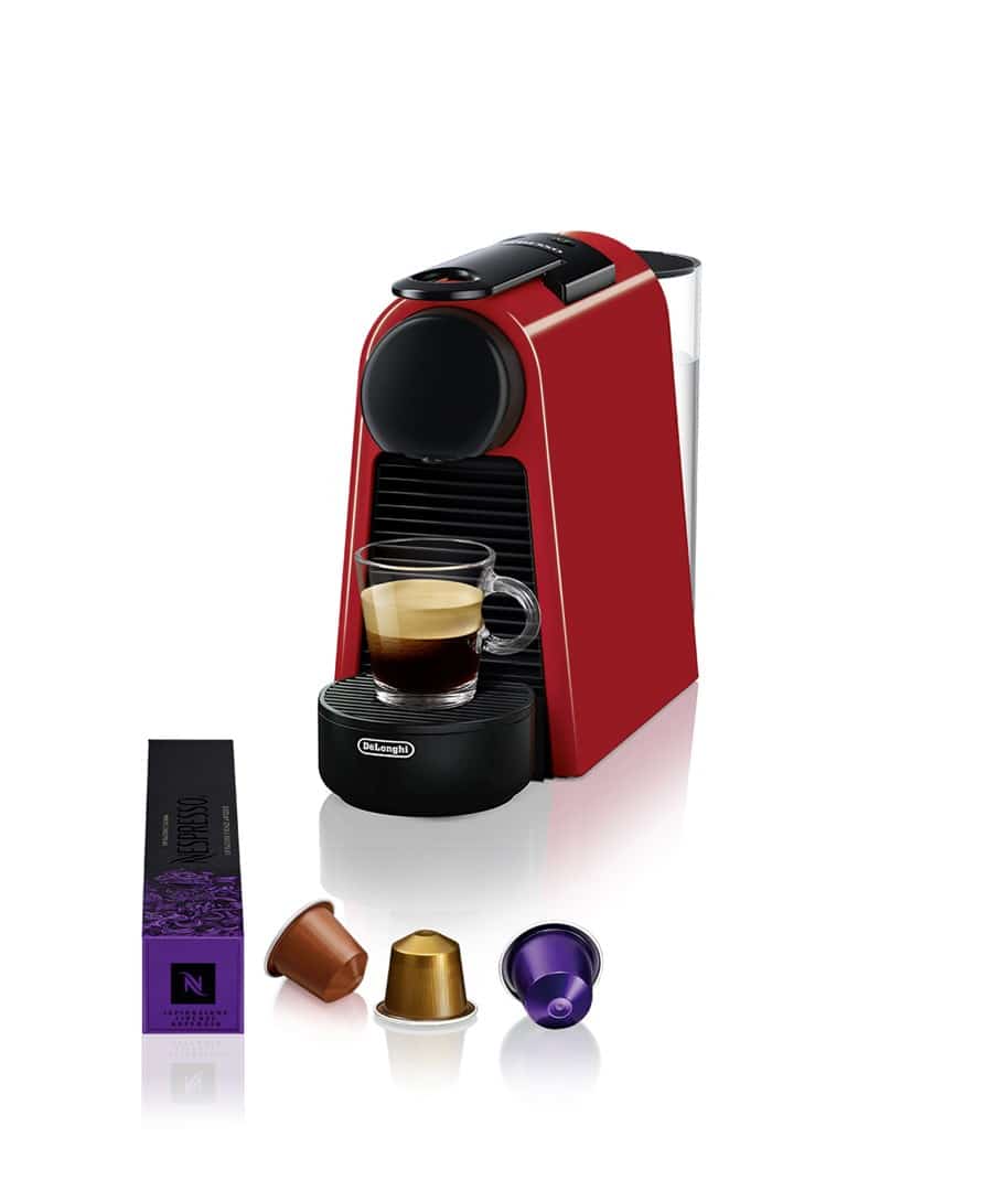 Ekspres kapsułkowy DeLonghi EN85.R ( 1150W ; kolor czerwony ) (OUTLET)