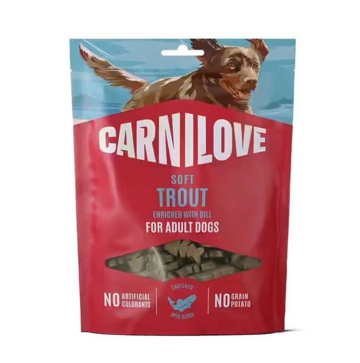 Przysmak dla psa Carnilove SOF Snack Pstrąg z koperkiem 200 g