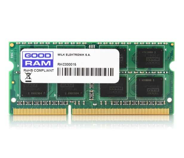 Pamięć RAM Goodram DDR3 8GB 1600MHz SODIMM 1.35V
