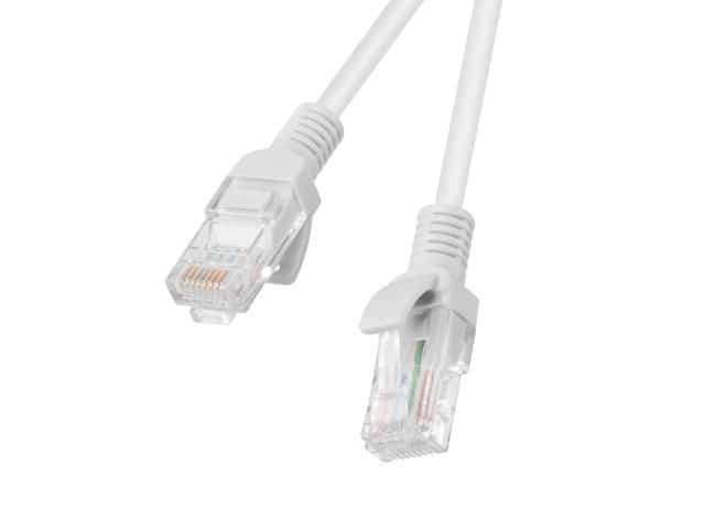 Patchcord UTP Lanberg PCU6-10CC-0150-S (RJ45 - RJ45 ; 1,5m; UTP; kat. 6; kolor szary)