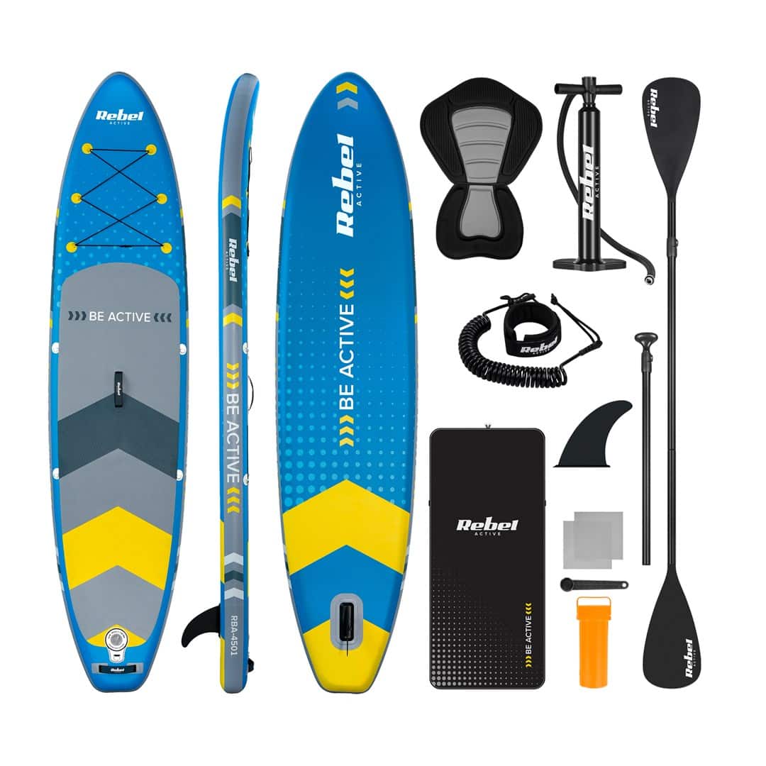 Deska SUP REBEL ACTIVE RBA4501 - niebieska — zdjęcie 1 z 8