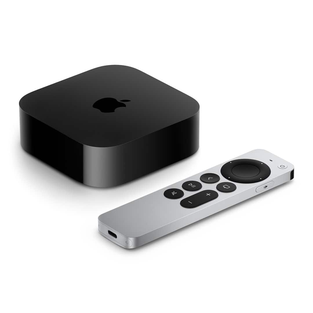 Apple TV 4K Wi-Fi + Ethernet with 128GB storage (2022) (WYPRZEDAŻ) — zdjęcie 1 z 3