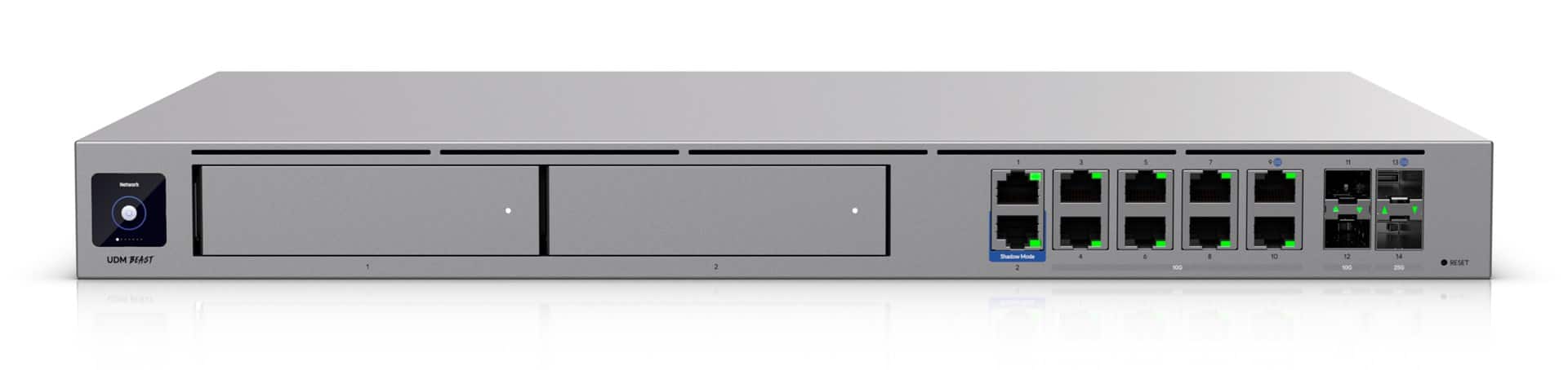 Router (Gateway). Kontroler UniFi, NVR, Switch Ubiquiti UniFi Dream Machine Beast (UDM-BEAST-EU) — zdjęcie 1 z 8